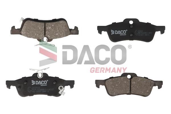 Daco 323910 Brake Pad Set, disc brake 323910