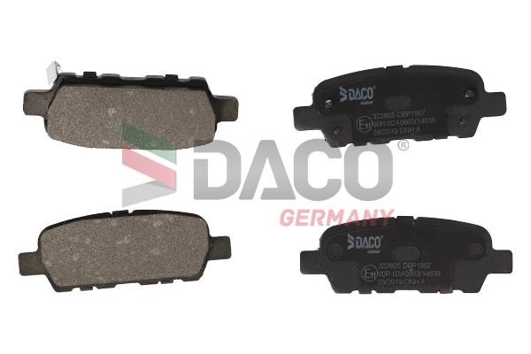Daco 322605 Brake Pad Set, disc brake 322605