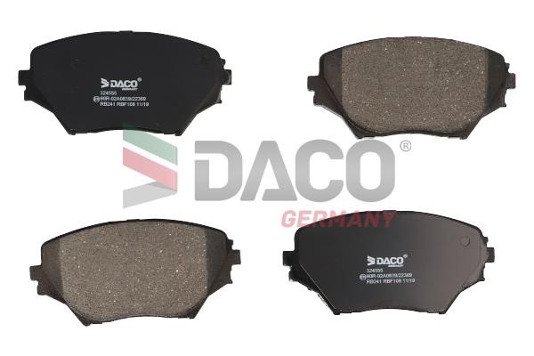 Daco 324555 Brake Pad Set, disc brake 324555