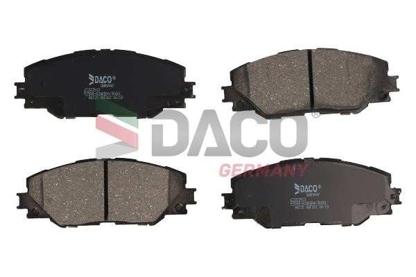 Daco 323912 Brake Pad Set, disc brake 323912