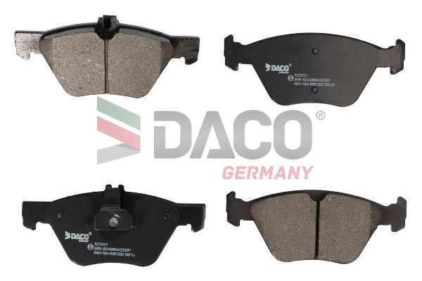 Daco 323331 Brake Pad Set, disc brake 323331