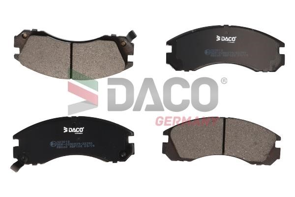 Daco 323018 Brake Pad Set, disc brake 323018