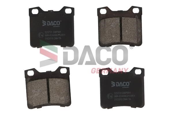 Daco 323731 Brake Pad Set, disc brake 323731