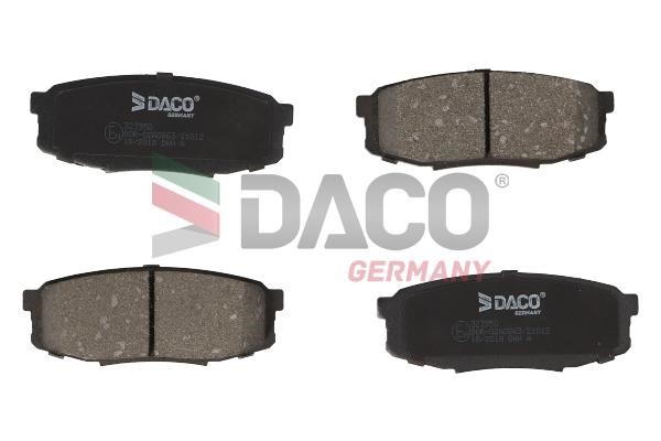 Daco 323950 Brake Pad Set, disc brake 323950