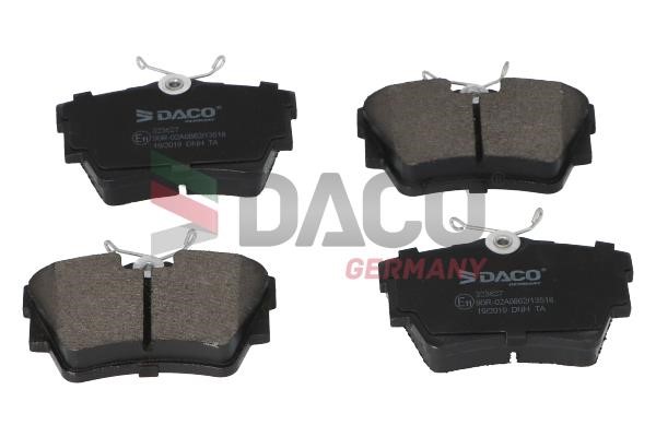Daco 323627 Brake Pad Set, disc brake 323627