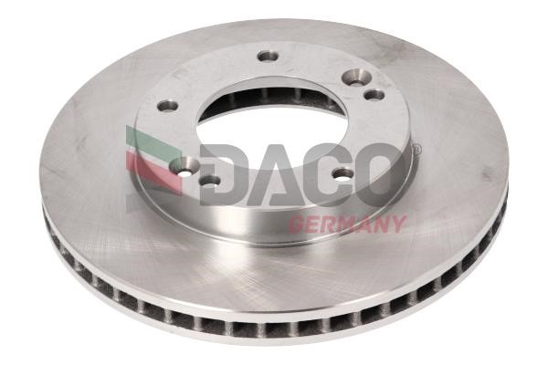 Daco 601702 Front brake disc ventilated 601702