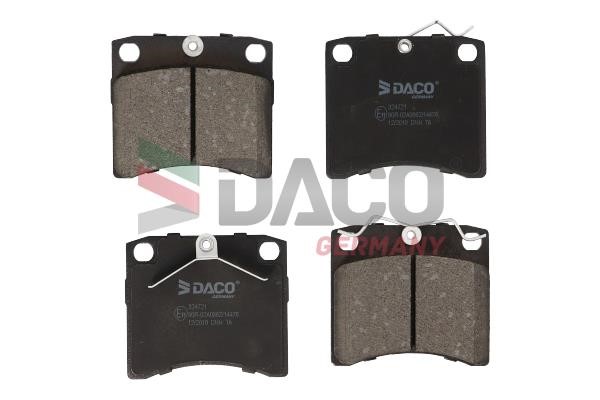 Daco 324721 Brake Pad Set, disc brake 324721