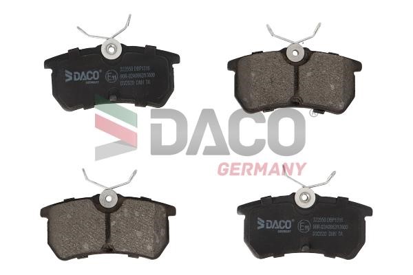 Daco 322550 Brake Pad Set, disc brake 322550