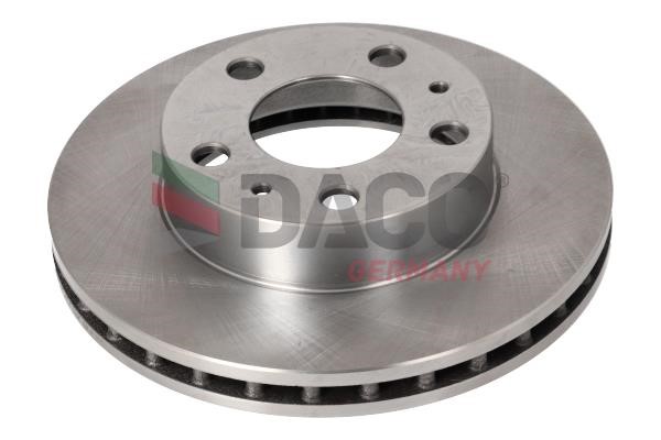 Daco 600605 Front brake disc ventilated 600605