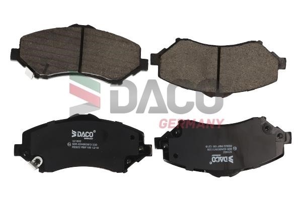 Daco 321602 Brake Pad Set, disc brake 321602