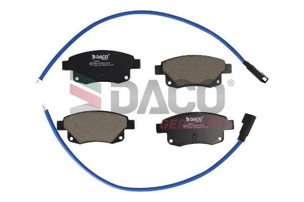 Daco 322563 Brake Pad Set, disc brake 322563
