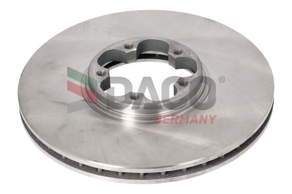 Daco 602544 Front brake disc ventilated 602544