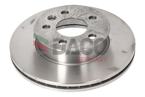 Daco 604733 Front brake disc ventilated 604733