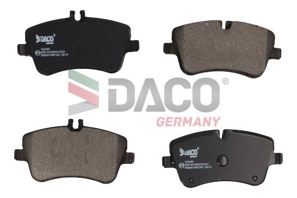 Daco 323345 Brake Pad Set, disc brake 323345
