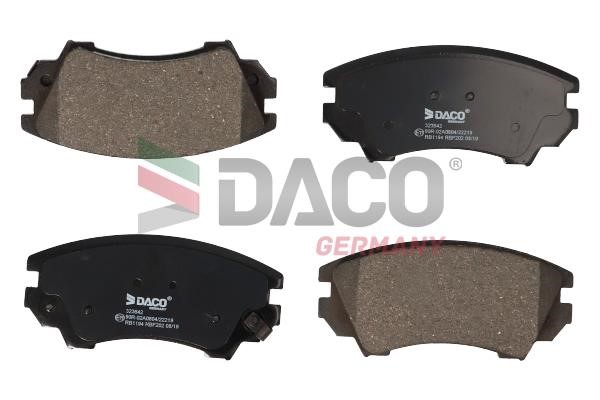 Daco 323642 Brake Pad Set, disc brake 323642