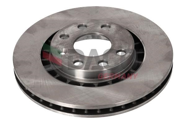 Daco 603625 Front brake disc ventilated 603625