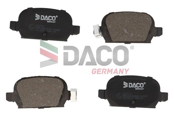 Daco 322710 Brake Pad Set, disc brake 322710