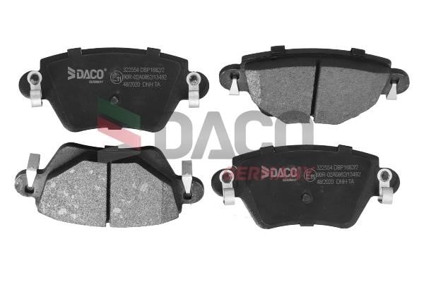 Daco 322554 Brake Pad Set, disc brake 322554