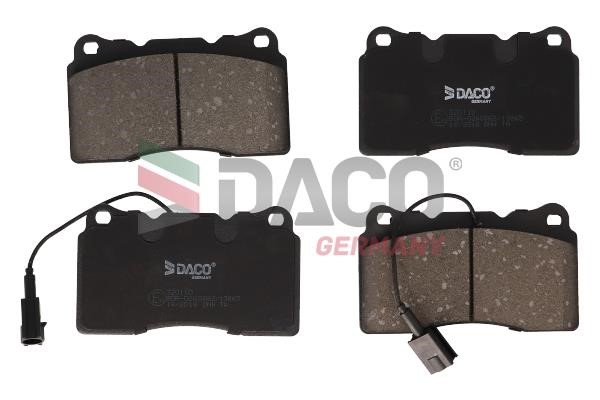 Daco 320110 Brake Pad Set, disc brake 320110