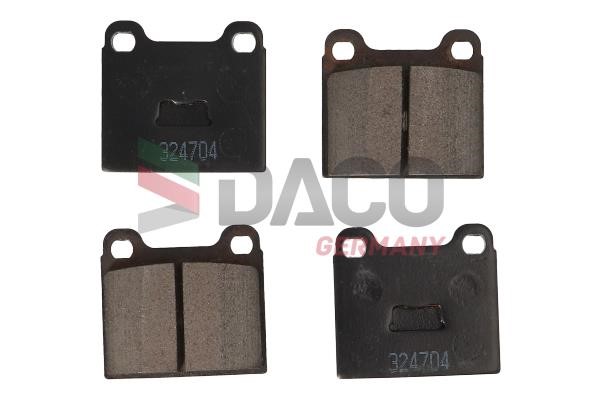Daco 324704 Brake Pad Set, disc brake 324704
