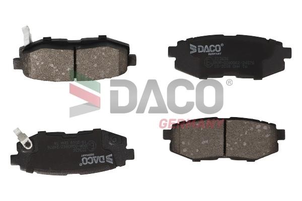 Daco 323636 Brake Pad Set, disc brake 323636