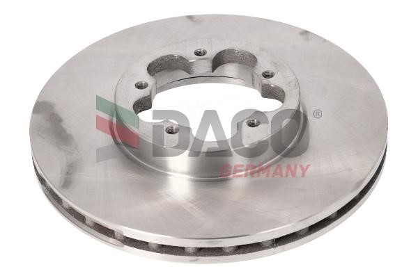 Daco 601011 Front brake disc ventilated 601011