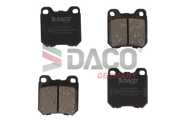 Daco 323604 Brake Pad Set, disc brake 323604