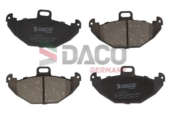 Daco 323942 Brake Pad Set, disc brake 323942