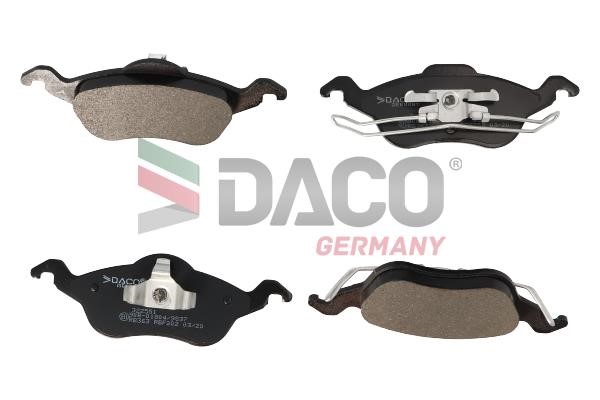 Daco 322551 Brake Pad Set, disc brake 322551