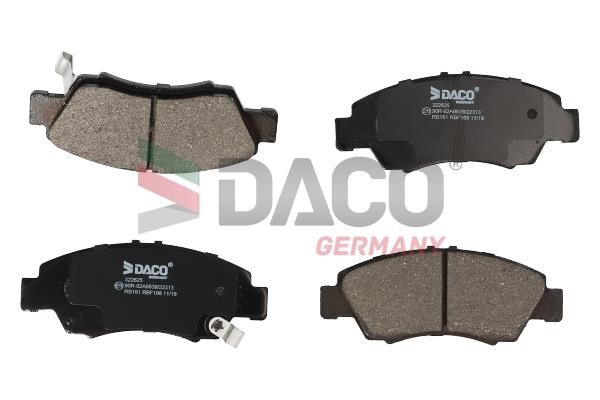 Daco 322625 Brake Pad Set, disc brake 322625