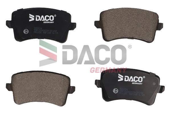 Daco 320224 Brake Pad Set, disc brake 320224
