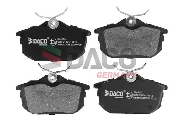 Daco 324815 Brake Pad Set, disc brake 324815