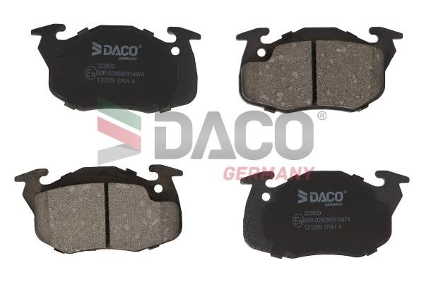 Daco 323920 Brake Pad Set, disc brake 323920