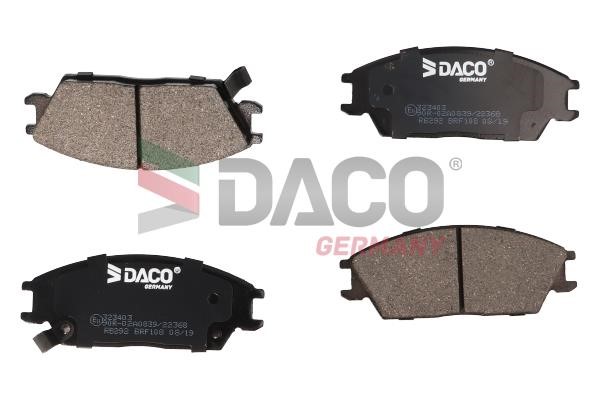 Daco 323403 Brake Pad Set, disc brake 323403