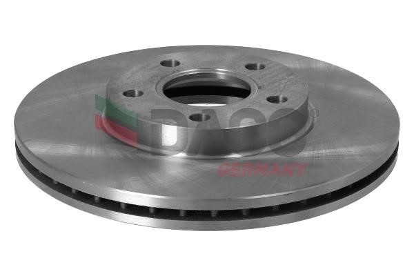 Daco 602506 Front brake disc ventilated 602506
