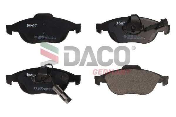 Daco 320108 Brake Pad Set, disc brake 320108