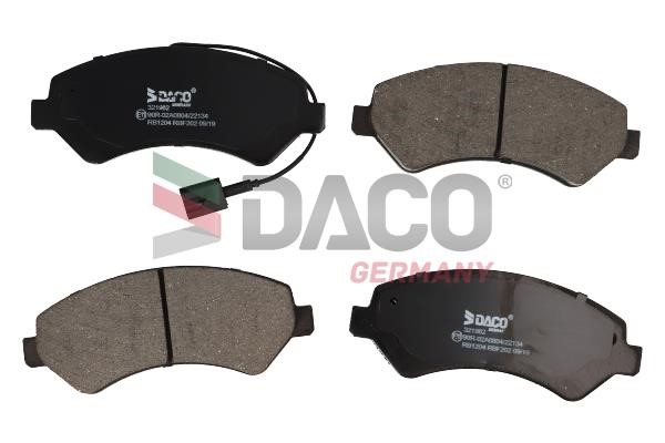 Daco 321962 Brake Pad Set, disc brake 321962