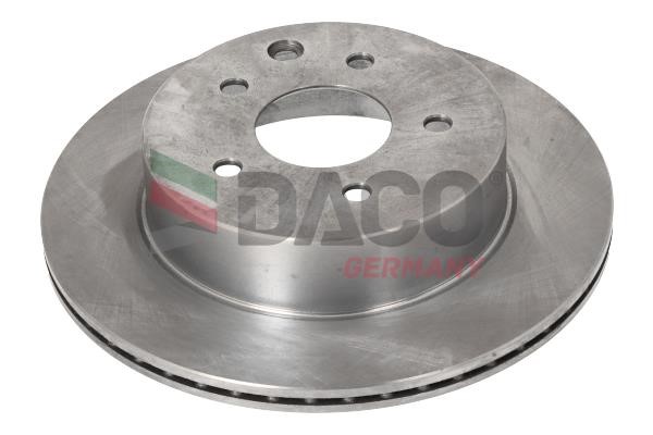 Daco 602624 Rear ventilated brake disc 602624