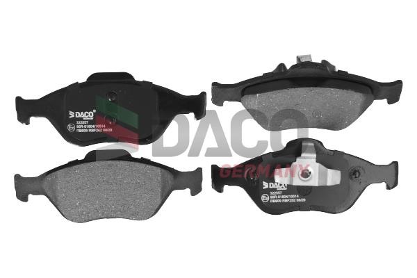 Daco 322557 Brake Pad Set, disc brake 322557