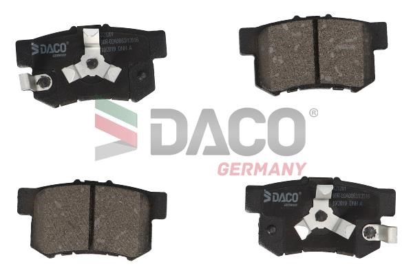 Daco 321201 Brake Pad Set, disc brake 321201