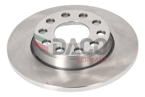 Daco 604782 Unventilated front brake disc 604782