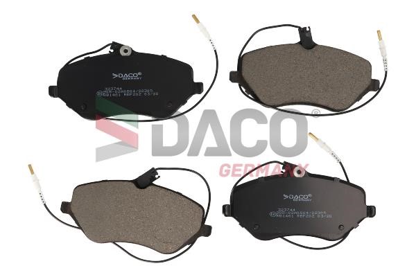 Daco 323744 Brake Pad Set, disc brake 323744