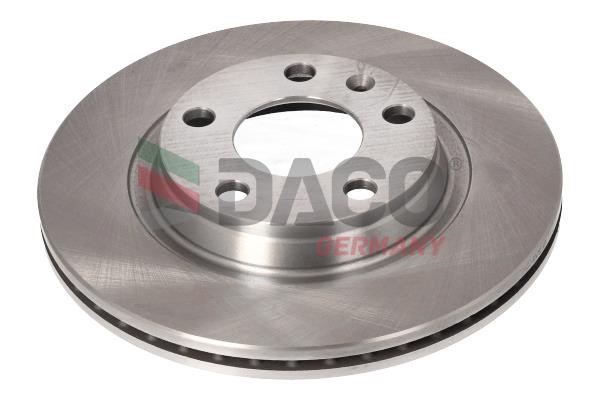 Daco 604760 Front brake disc ventilated 604760