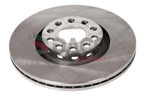 Daco 604773 Front brake disc ventilated 604773