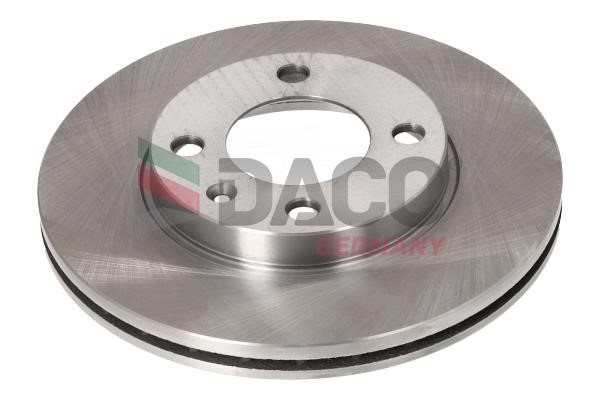 Daco 604720 Front brake disc ventilated 604720