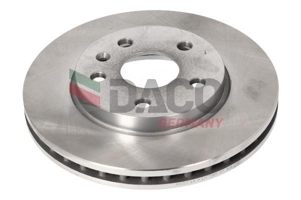 Daco 602716 Front brake disc ventilated 602716