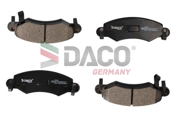 Daco 323623 Brake Pad Set, disc brake 323623