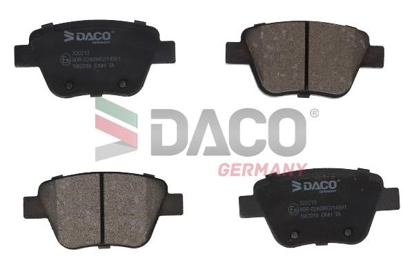 Daco 320213 Brake Pad Set, disc brake 320213