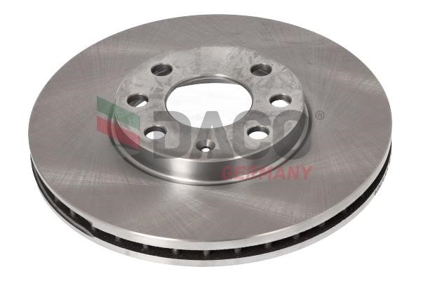 Daco 603675 Front brake disc ventilated 603675