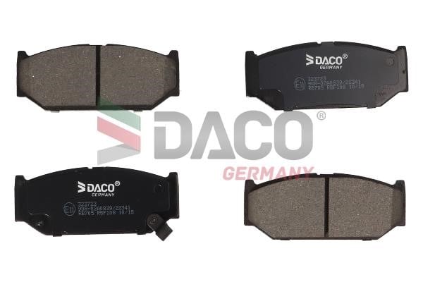 Daco 323723 Brake Pad Set, disc brake 323723